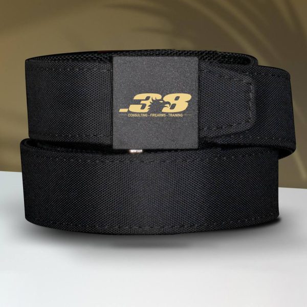 NEXBELT/38AMERICA GUN BELT - SUPREME APPENDIX BLACK 38MM